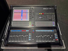 DiGiCo SD TEN-24 Digital Console w/ Waves, ST Fiber, Road Case, LittleLite