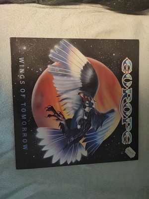 Europe Wings of Tomorrow Vinyl LP 1984