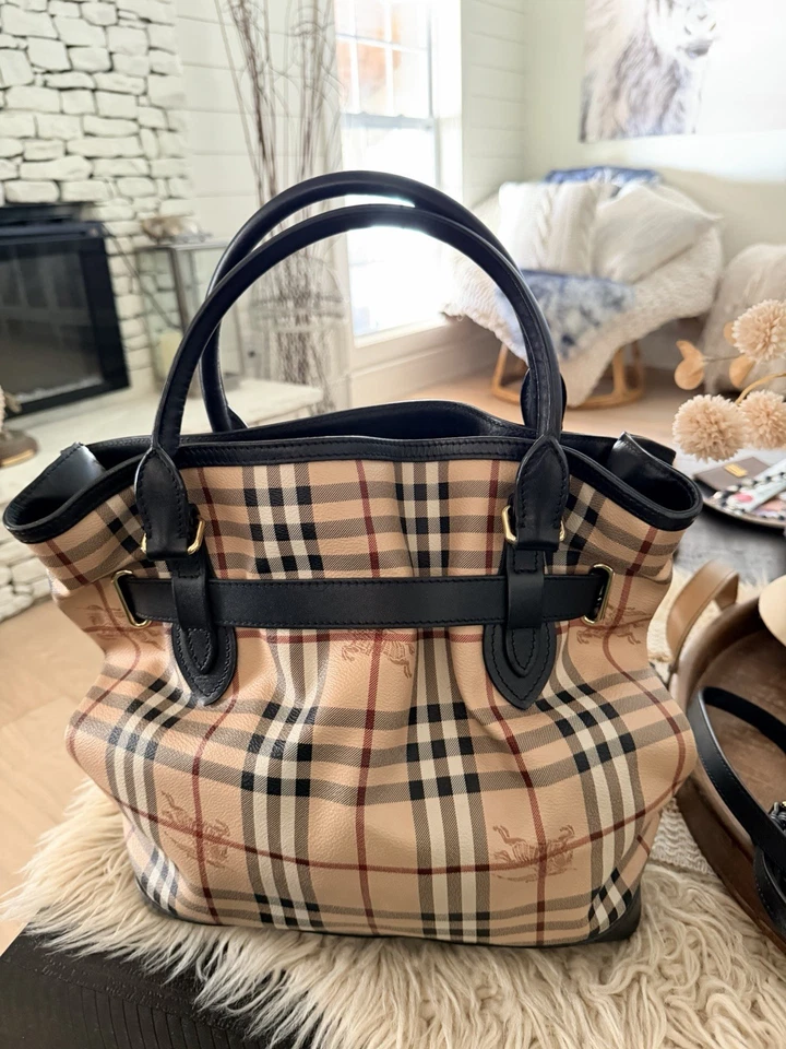 Bolso Cartera Burberry Haymarket Nova Check Foto 2 de 4