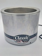 APW Wyott RCW-11 Commercial 11 Qt Round Countertop Warmer Soup Food Cooker 120V
