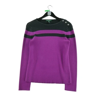 Lauren Ralph Lauren Pull Femme Taille XL Rose #QWE0549 - Photo 1/4