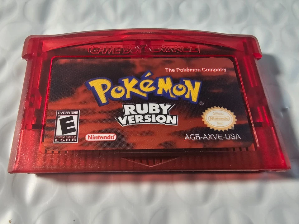 Pokémon: Ruby Version (Game Boy Advance, 2003) GBA Game Cartridge - New - Image 4 of 4