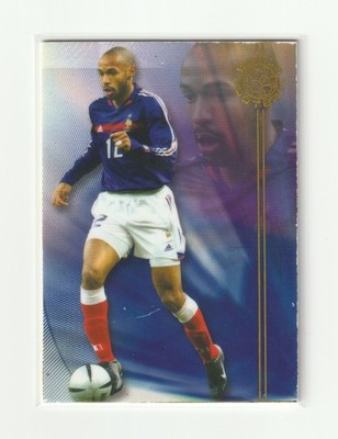 2006 FUTERA UNIQUE PORCELAIN JERSEY CARD 019/175 [ THIERRY HENRY ] FRANCE 