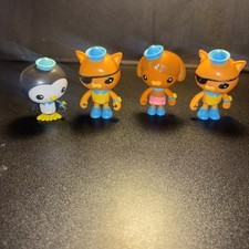Octonauts Figures Bundle Peso Captain Barnacles Shelling-ton Toys One Duplicate
