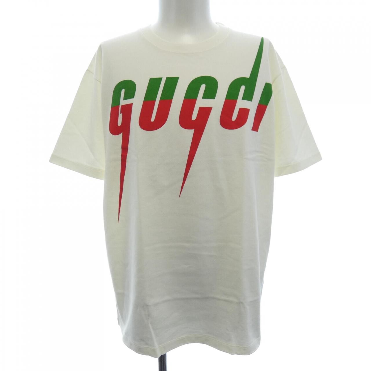 Authentic GUCCI T-Shirt Style #241-003-897-7775 Luxury Cotton Tee