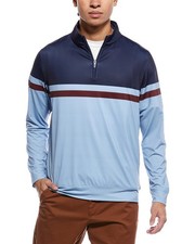 Tailorbyrd Mens Pullover Engineered Performance Zip Shirt Large New NWT