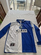 Blackburn Rovers Vintage Home Shirt (Uhlsport)  Long Sleeve – Classic CIS Sponsr