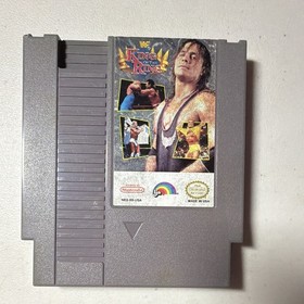 NES Game Lot: WWF King of the Ring, Tag Team, WCW, WWF Steel Cage + Manual