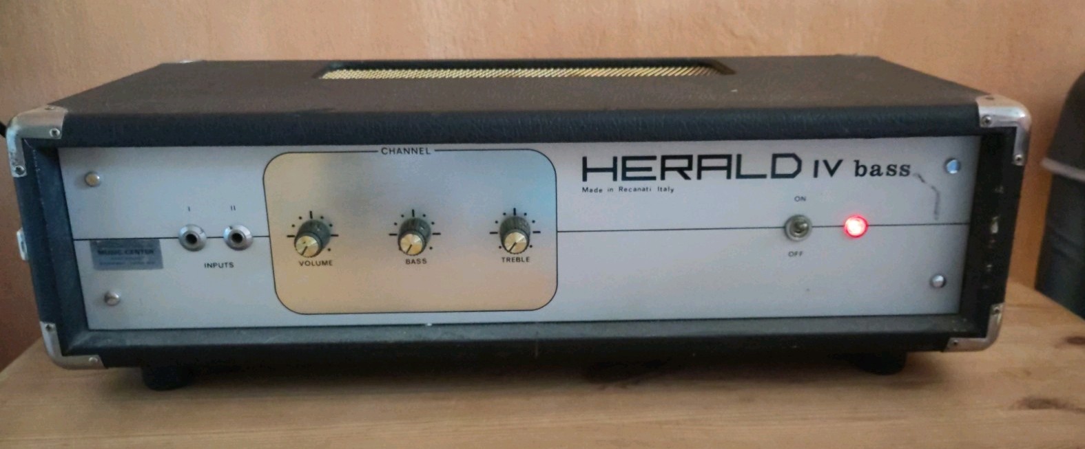 EKO Herald IV Bass Röhren Topteil Vintage Made In Italy 70s
