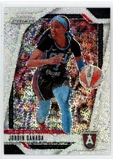 2024 Panini Prizm WNBA White Sparkle Prizm Jordin Canada #91 8al