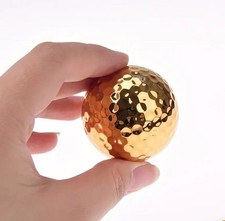 1pc Golden Golf Ball, Novelty Golf Ball Golf Equipment Made To Order Unique Ball