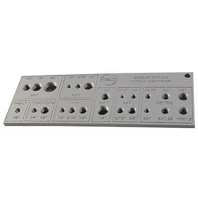 Grease Fitting Thread Tester, Type Gage,  Gfti