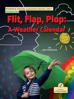 Flit, Flap, Plop: A Weather Calendar by Kim Thompson Paperback Book