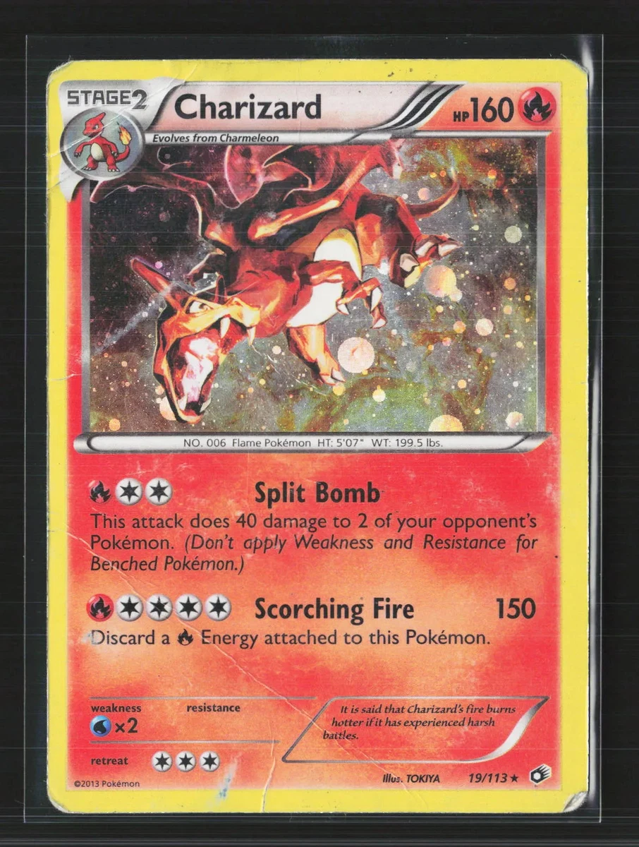 Charizard Pokémon TCG Legendary Treasures Individual Collectible
