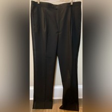 Black Tuxedo Pants Men's no info just measurements tall