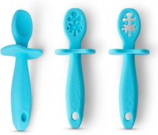 Baby Spoons Set, Self Feeding 6 Months, Pre-Spoon, Toddler Spoon, Baby Utensils,