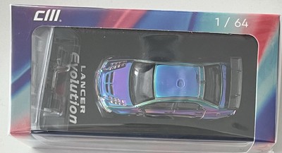 CM COLOURFUL MINIATURE MODEL MITSUBISHI LANCER EVOLUTION IX 1:64