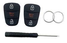 2pcs Replacement Key Fob Button Pad Replacement Soul 2013 2012 2011 for Kia
