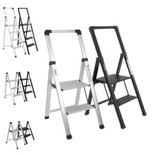 Trittleiter Klapptritt Haushaltsleiter 2-stufig, 3-stufig, 4-stufig Alu leicht 