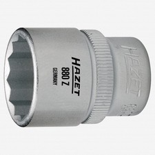 Hazet 880z-19 12-point Socket 19mm X 38 Hazet 880z-19 12-point Socket 19mm X 38