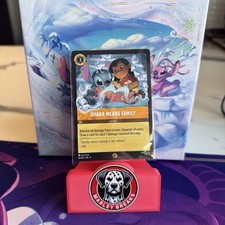 Disney Lorcana Winterspell Legendary Non Foil Card Ohana Means Family 32/204