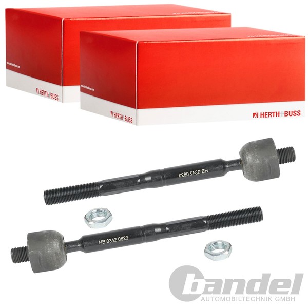 2X Herth+Buss Axialgelenk Spurstange Links+Rechts Passend FüR Hyundai I40 Sonata-image