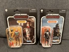 STAR WARS TVC Vintage Collection Cobb Vanth VC343 & Mandalorian VC312 NEW