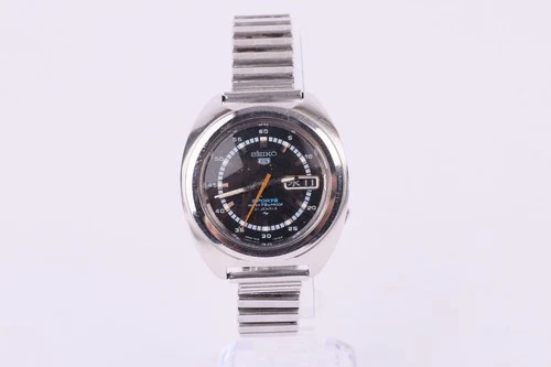 Seiko 5 Sports Automatic Watch 7019-7050 Vintage 1972 Working