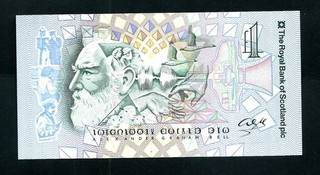 Royal Bank of Scotland (P359) 1 Pound 1997 Commemorative UNC