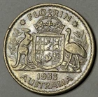 1953 Elizabeth II Florin — photo from another recent sale