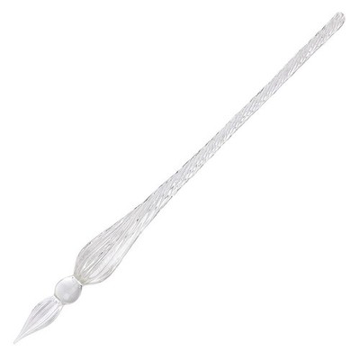 Jacques Herbin Ref 214/01 - Round Glass Dip Pen - Clear