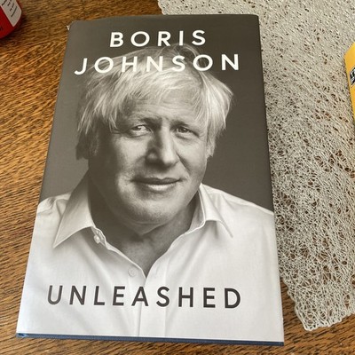 Unleashed: The No.1 Sunday Times Best seller Boris Johnson Hardback Huge book 