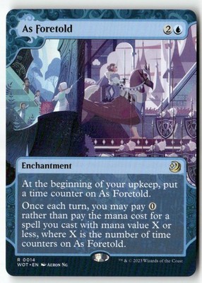 MTG As Foretold Wilds of Eldraine: Enchanting Tales LP Magic The Gathering