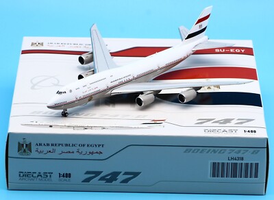 ❶　JC WINGS　1/400　B747-8 SU-EGY　エジプト政府専用機 JC Wings Egypt Government for Boeing B747-8 SU-EGY 1/400