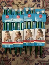 Boye Knitting Needles Sz 17 Single Point Aluminum - 10"-NIP, 4 pkgs