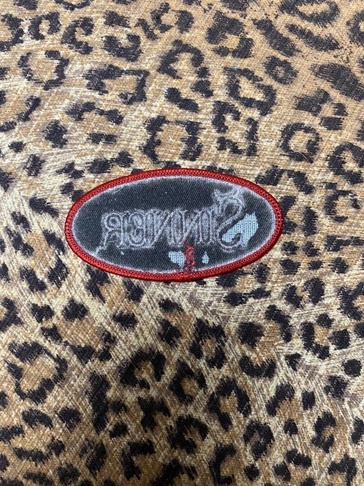 Sinner Devil embroidered iron-on name-tag Patch - Image 3 of 3