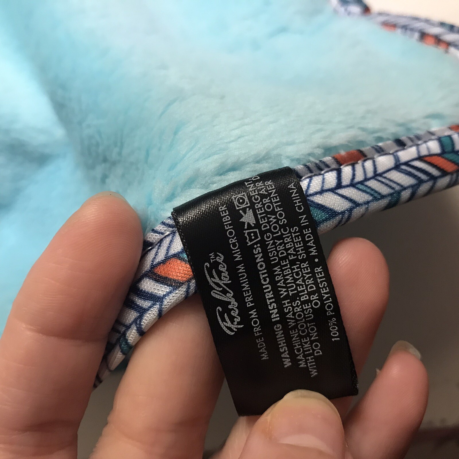 CAMPANELLI Fresh Face Makeup Remover Towel (3 Pc Set) Turquoise NEW