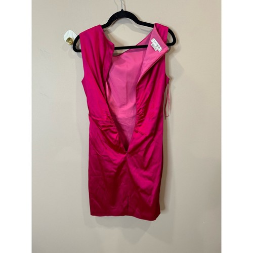 Kay Unger Hot Pink verziertes Kleid Größe 8 - Bild 7 von 7