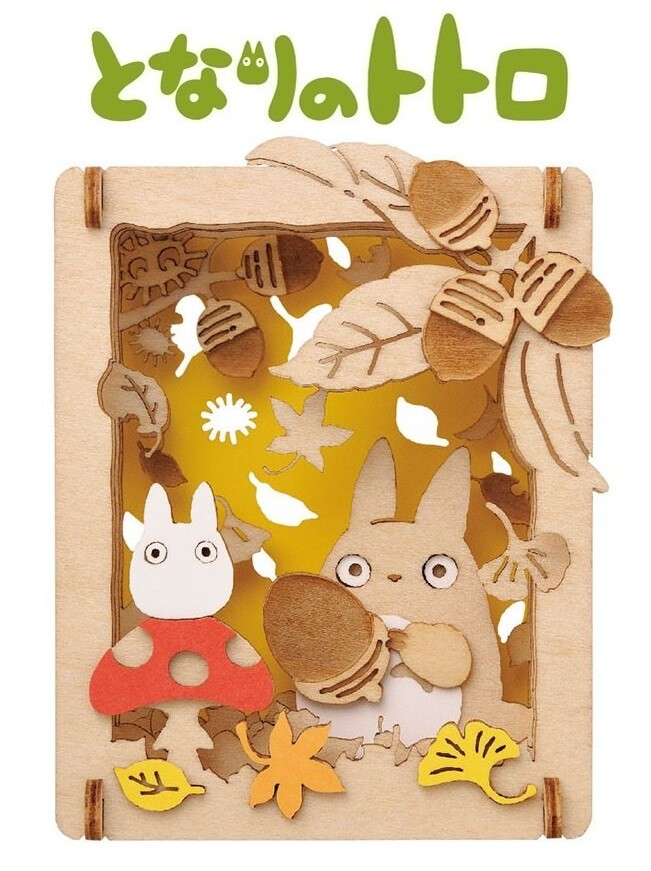 Ensky Studio Ghibli PAPER THEATER Wood Style My Neighbor Totoro