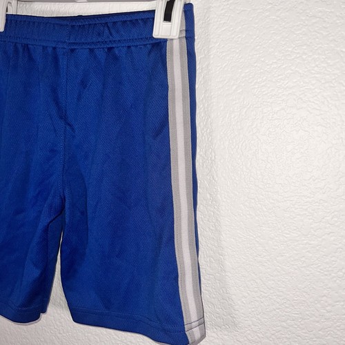 Blue Gray White Toddler Boys Garanimals Size 5T Basketball Athletic Shorts - Picture 3 of 4