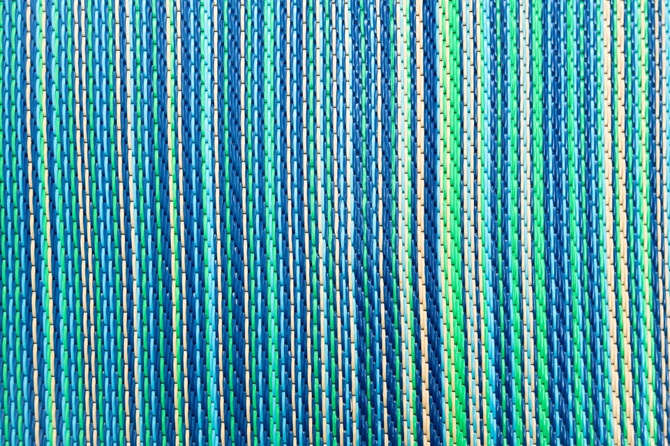 200x270cm Mexicali AQUA Outdoor/Indoor Plastic Rug/Mat Waterproof  - image 2 of 4