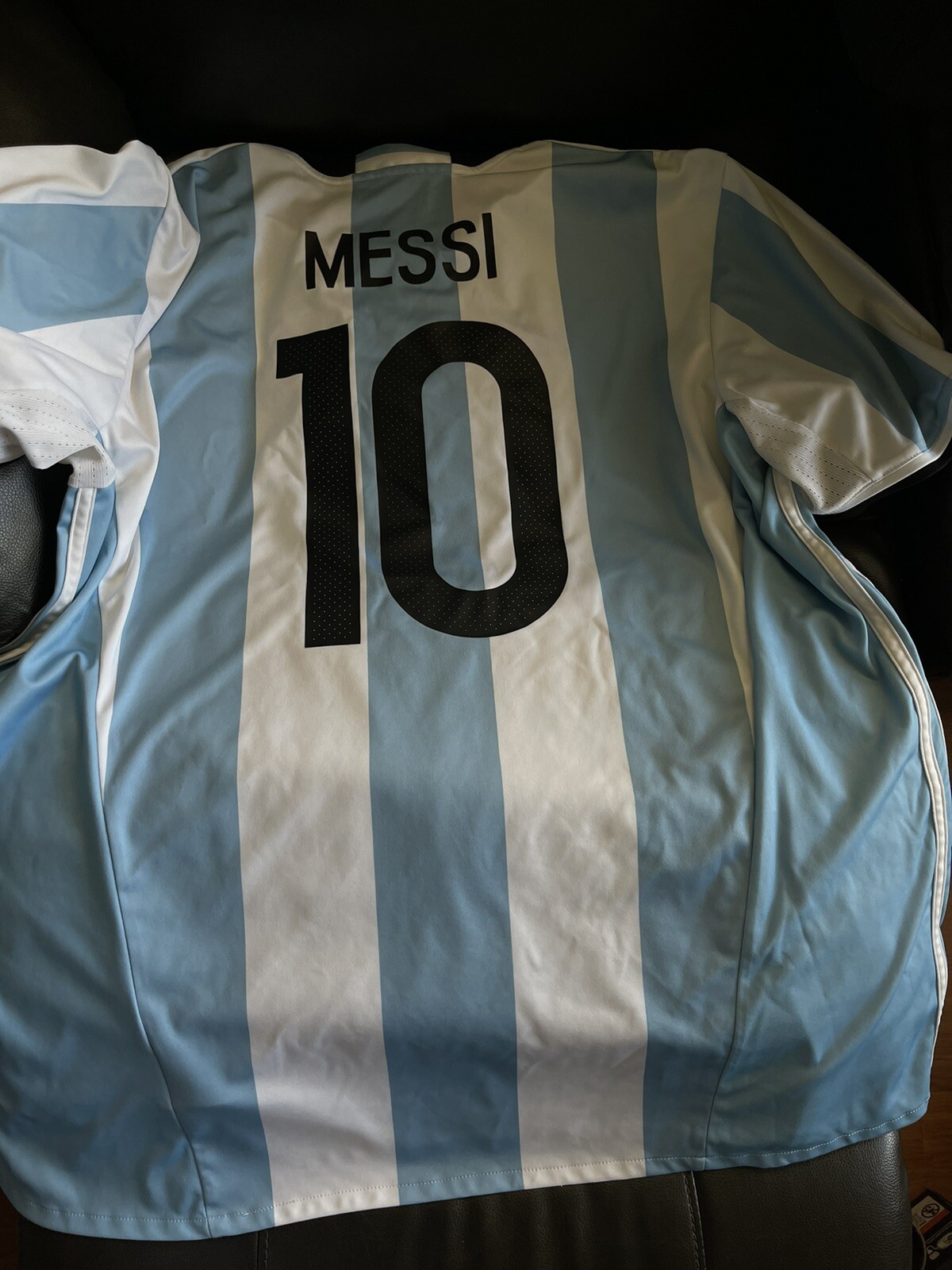 2016 Argentina Home Jersey #10 Messi 2XL ADIDAS