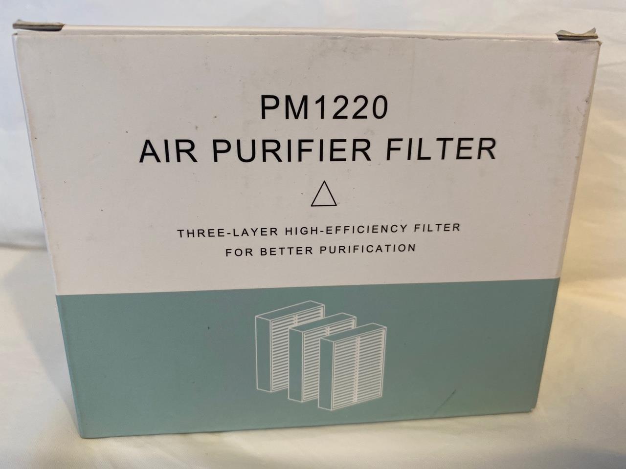 Air Purifier Filters For PM1220 True Hepa Box of 3 Brand New-image