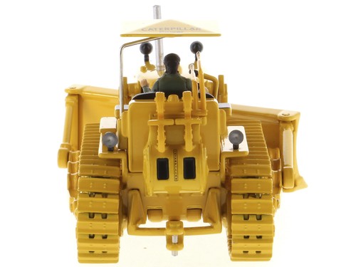 Vintage 1/50 CAT Caterpillar D7C Dozer Track-Type Tractor Yellow Diecast Model - Picture 5 of 5