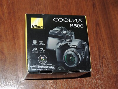 B500 Price Nikon B500 Black Open Box Nikon COOLPIX B500