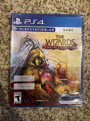 The Wizards : Enhanced Edition (Sony Playstation 4) PS4 VR Required - New Sealed