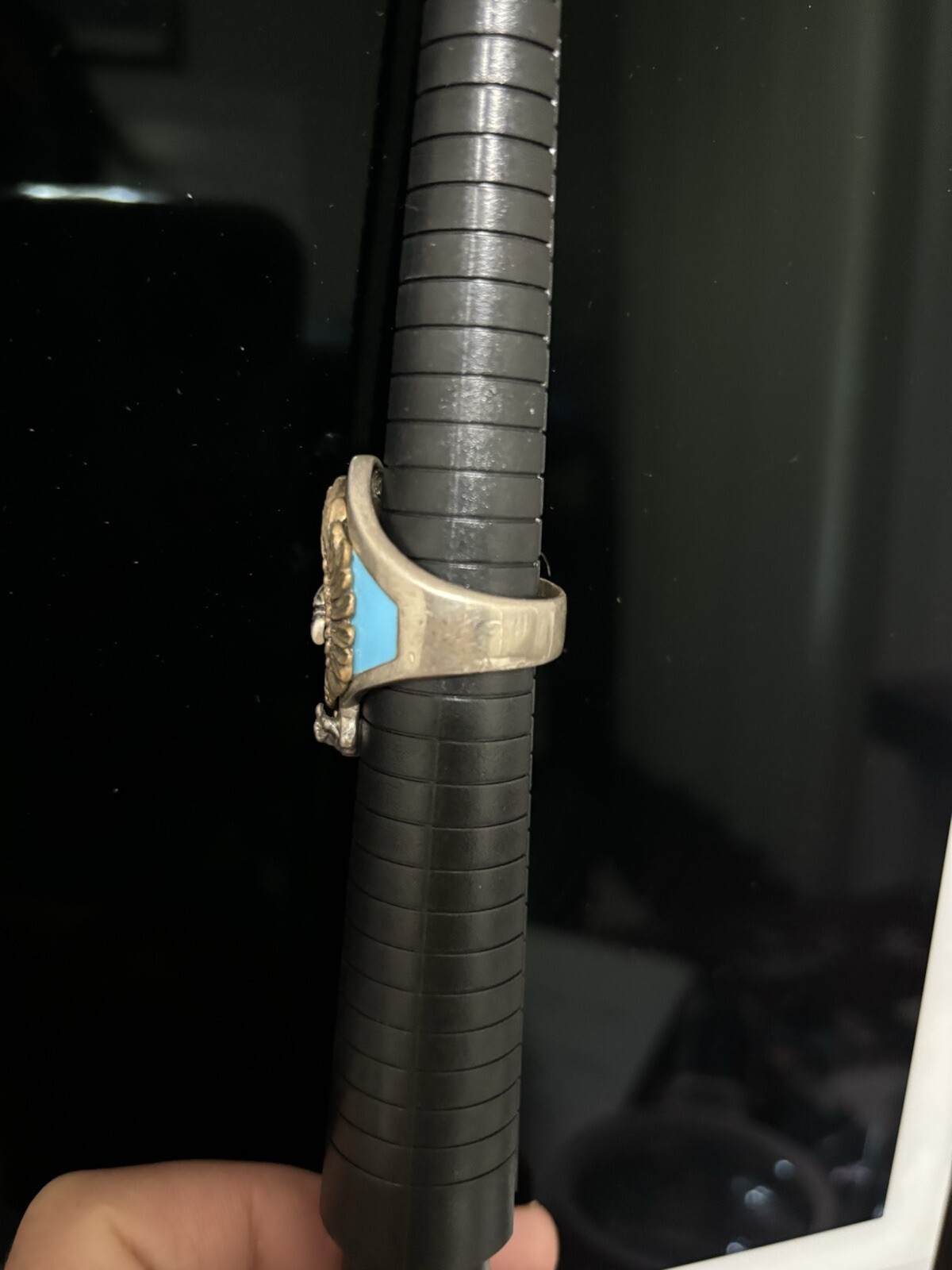 Gorgeous Ted OTT Solid Sterling Silver Turquoise … - image 7