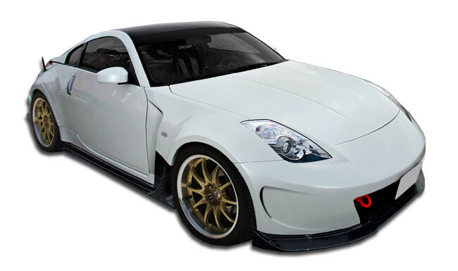 03-09 Fits Nissan 350Z 2DR AM-S Duraflex 10 Pcs Full Wide Body Kit