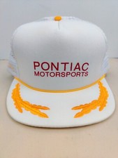 Vintage Pontiac Motorsports Scrambled Eggs Trucker Hat Snapback Cap