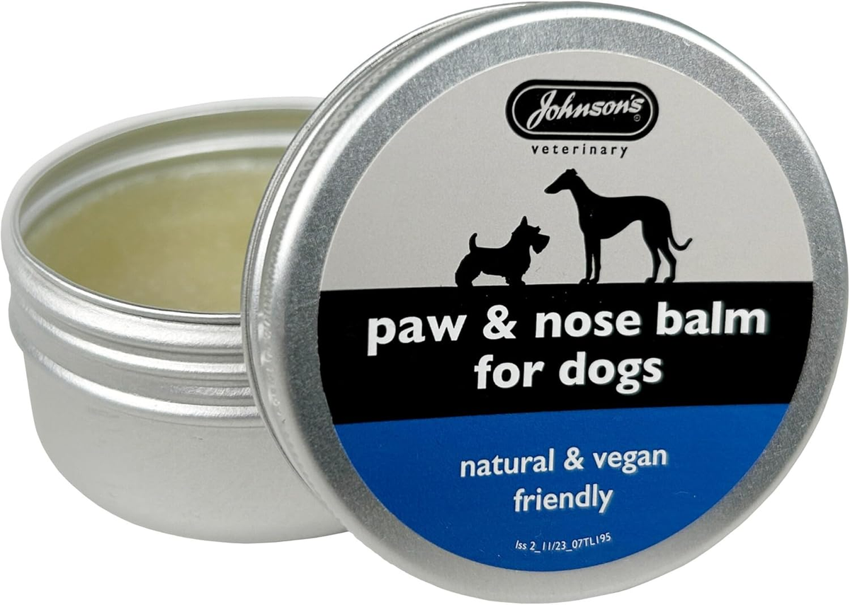 Johnson'S Paw and Nose Balm for Dogs, 50Ml Dog Moisturiser for Dry Skin  and Cr